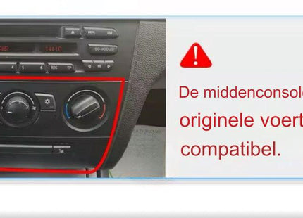 Multimedia Navigatie BMW 1 Serie 2004 - 2013|DAB|Bluetooth|4Core 32GB| (E81 E82 E87 E88) |Carplay Beeldscherm 9 Inch - Audioplay